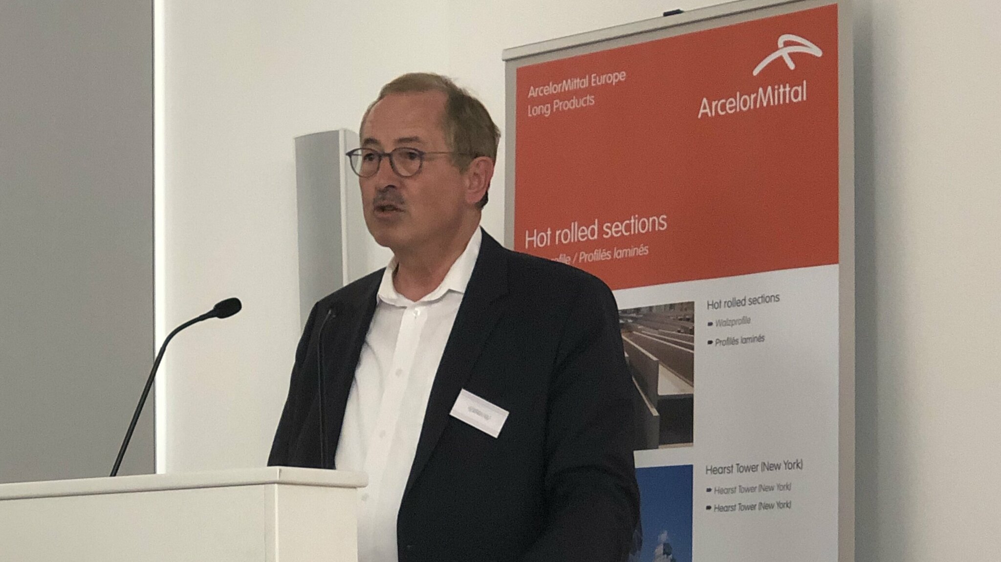 Impulsvortrag für mehr Bauprojekte aus Stahl